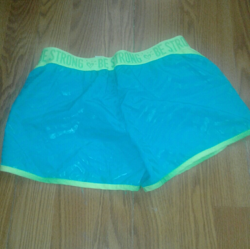 Blue and Green cover up swiming shorts